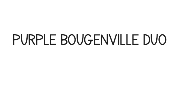 Purple Bougenville Duo Logo