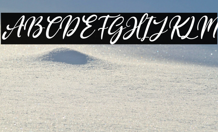 Purple Bougenville Italic Example 1