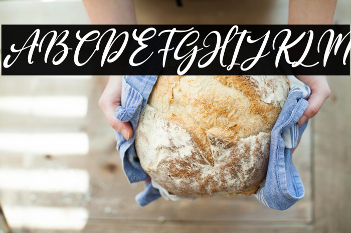 Purple Bougenville Italic Example 2