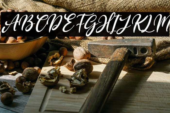 Purple Bougenville Italic Example 3