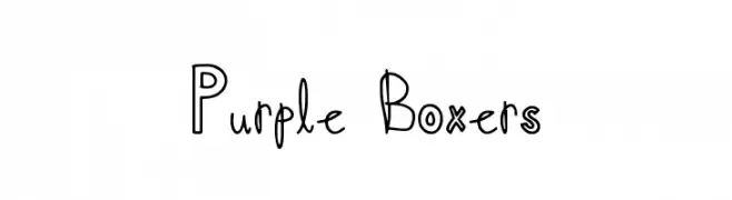 Purple Boxers  Descarca Fonturi Gratis
