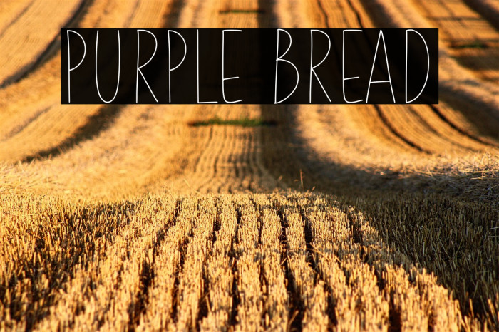 Purple Bread Example 3