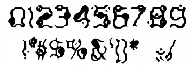 Purple Burple Font OTHER CHARS