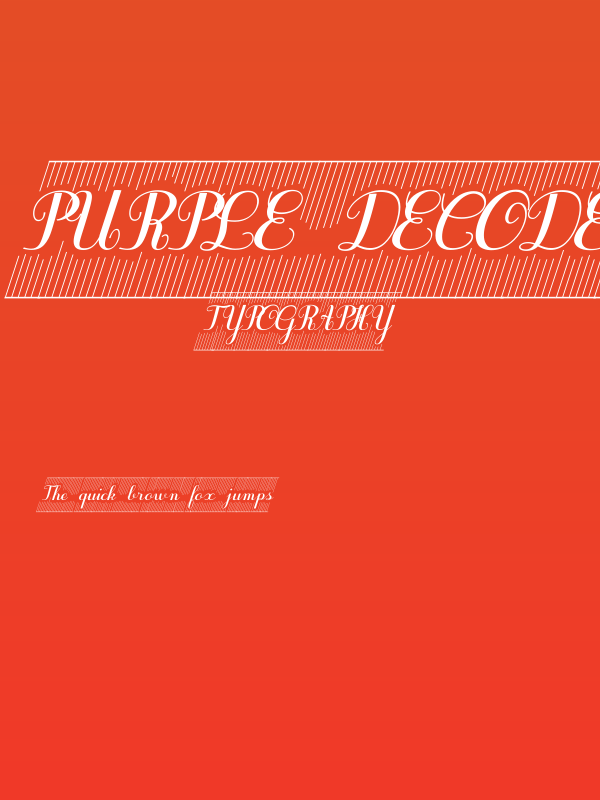 Purple DecoDemo Poster