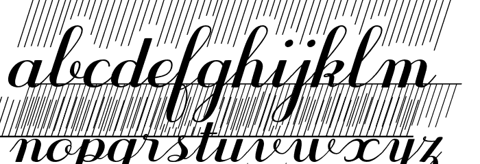Purple DecoDemo Font LOWERCASE