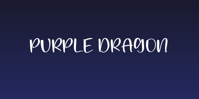Purple Dragon Social Header