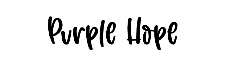 Purple Hope  नि: शुल्क फ़ॉन्ट्स डाउनलोड