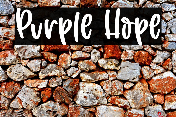 Purple Hope Example 1