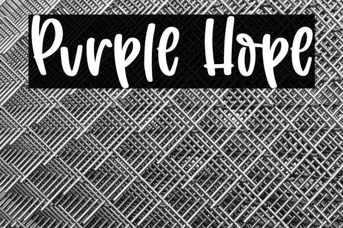 Purple Hope Example 2