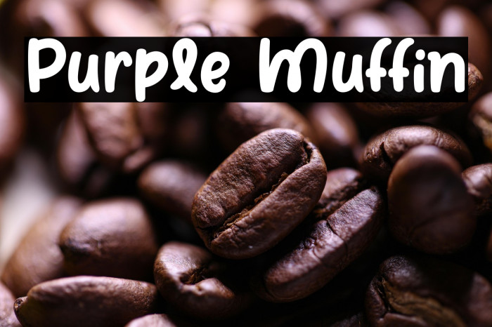 Purple Muffin Example 2