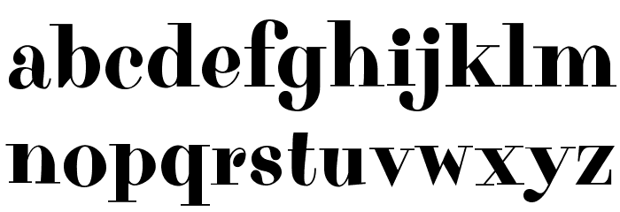 Purple Purse Font LOWERCASE