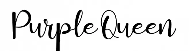 Purple Queen  Free Fonts Download