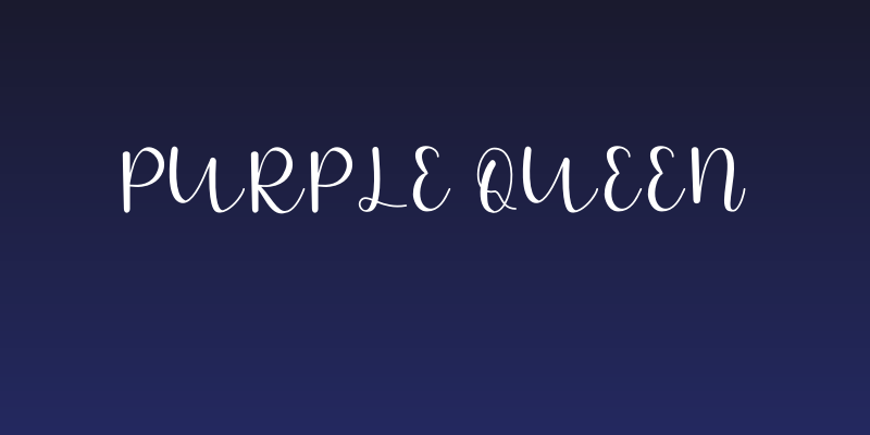 Purple Queen Social Header