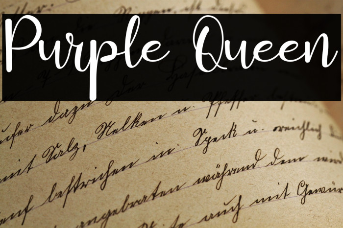 Purple Queen Example 3
