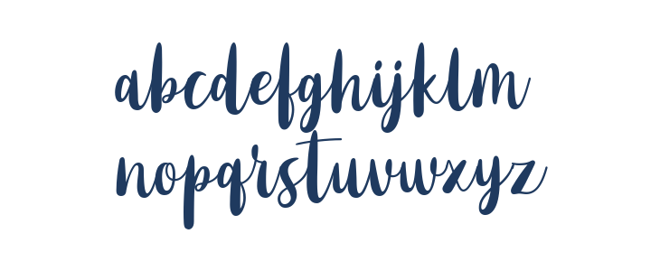 Purple River Lowercase