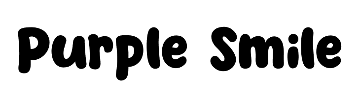 Purple Smile  لخطوط تنزيل