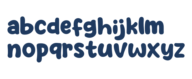 Purple Smile Lowercase