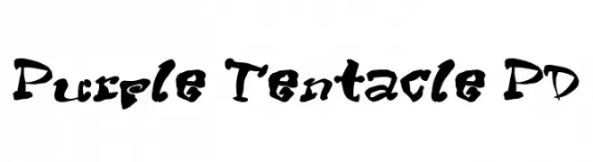 Purple Tentacle PD  免费字体下载
