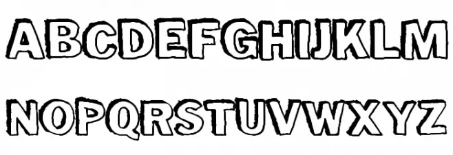 PurpleDrank Schriftart Groß
