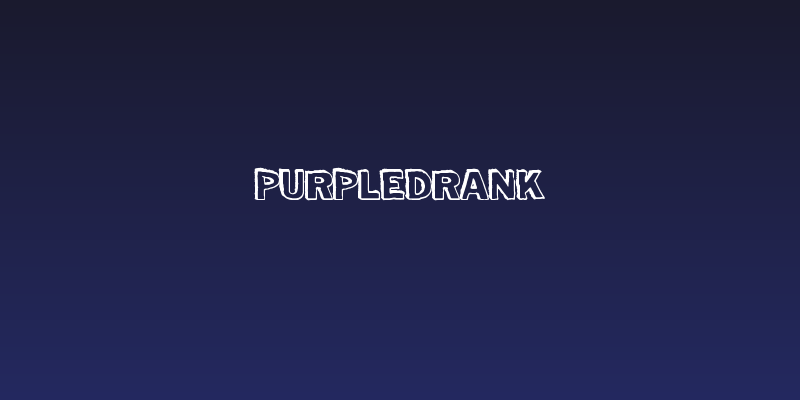 PurpleDrank Social Header