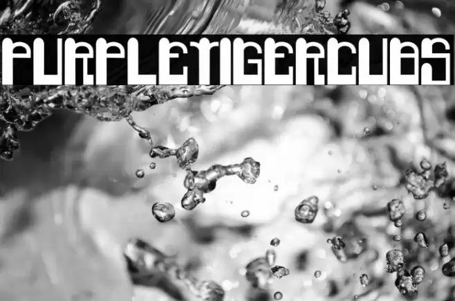 PurpleTigerCubs Font examples