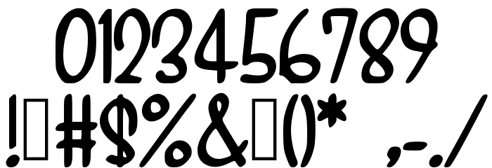 Purple_Arya Font OTHER CHARS