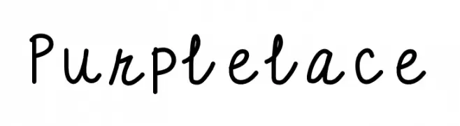 Purplelace Font