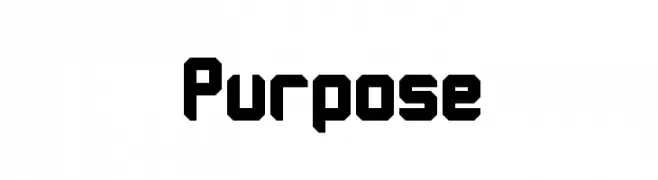 Purpose  Fuentes Gratis Descargar