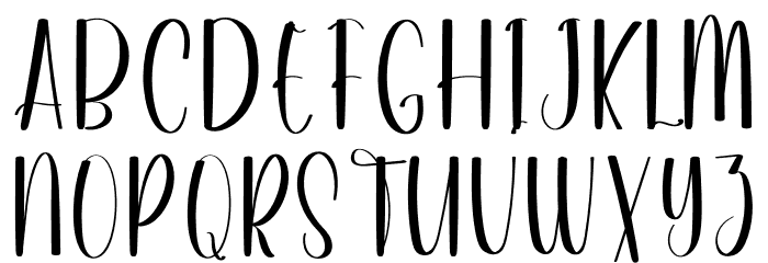 Pursuit Font UPPERCASE