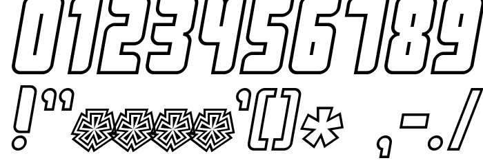 Push Font OTHER CHARS