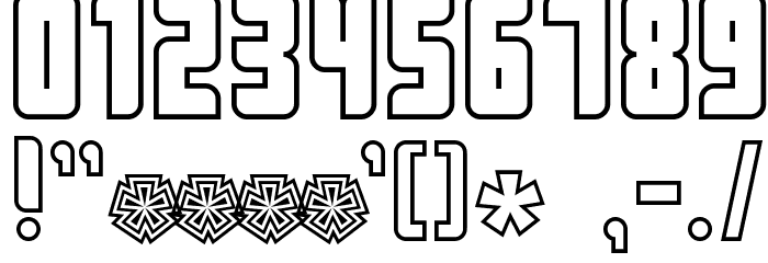 Push2 Font OTHER CHARS