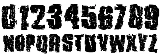 Pusher Font OTHER CHARS