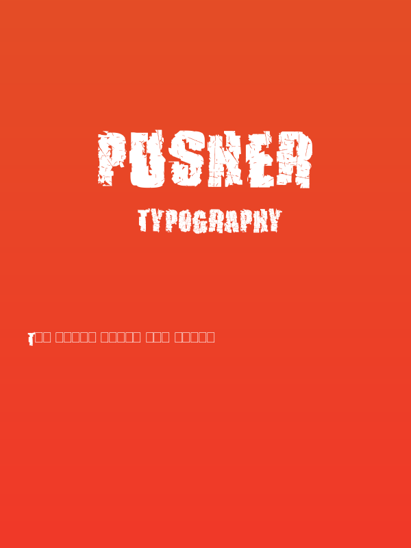 Pusher Poster