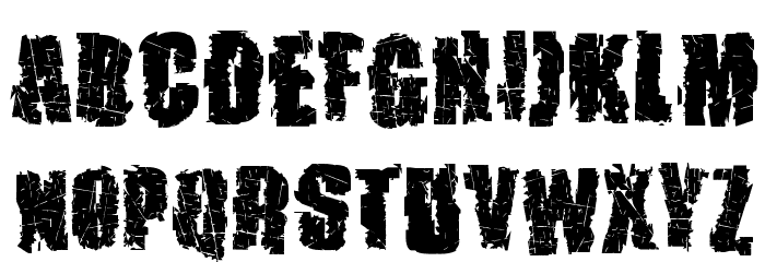 Pusher Font LOWERCASE