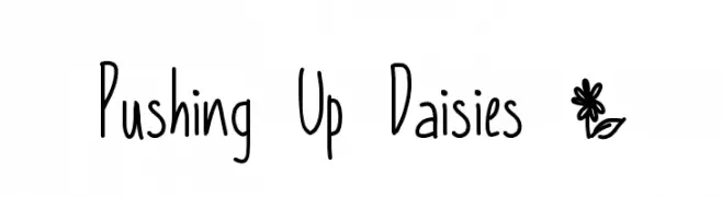 Pushing Up Daisies *  Free Fonts Download