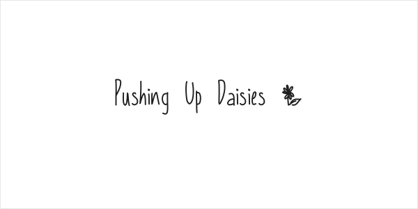 Pushing Up Daisies * Logo