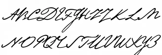 Pushkin Caratteri MAIUSCOLE