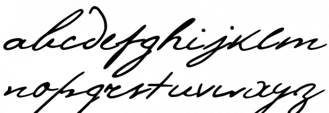 Pushkin خط أحرف صغيرة