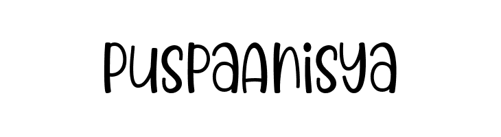 Puspa Anisya Font