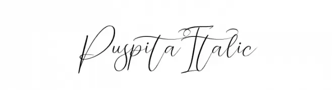 Puspita Italic  تنزيل الخطوط