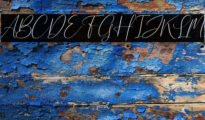 Puspita Italic Example 2