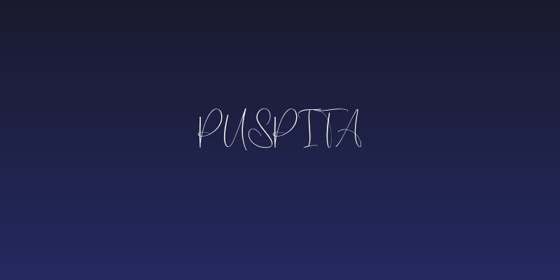 Puspita Social Header
