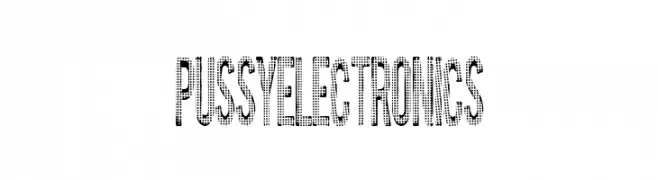 Pussy Electronics  Free Fonts Download