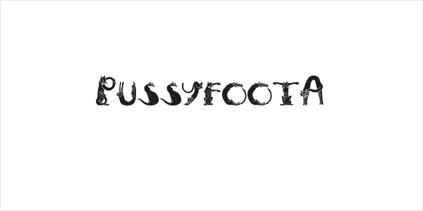 PussyfootA Logo
