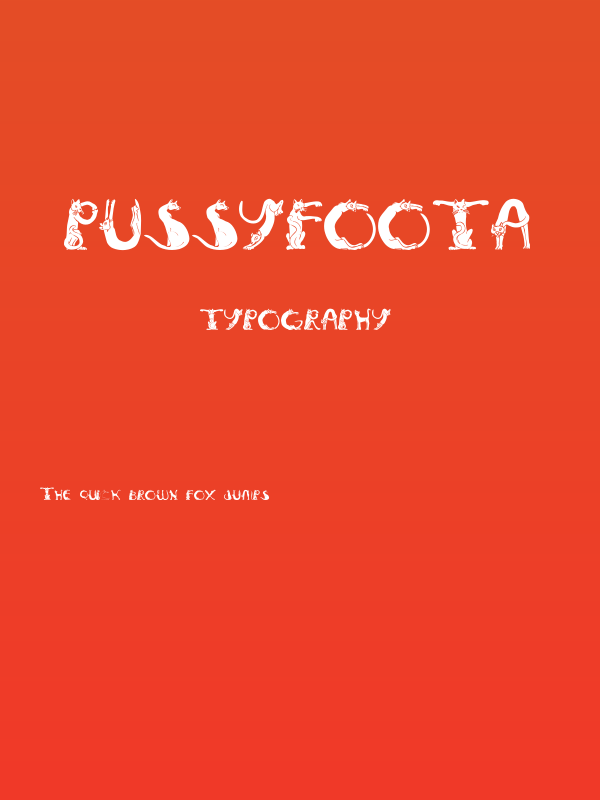 PussyfootA Poster