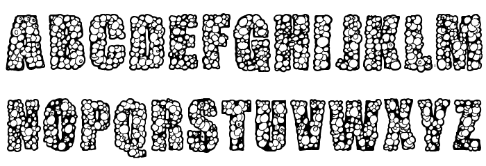 Pustule Bold Font LOWERCASE