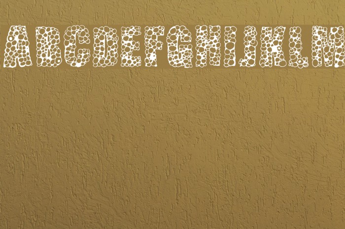 Pustule Regular Font examples