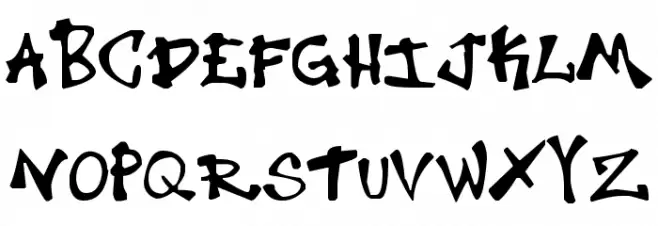 Put Another One In Schriftart Groß