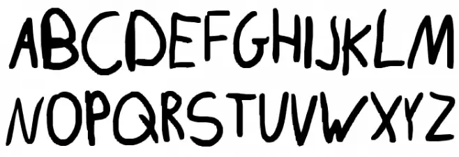 Put It In The Box! Schriftart Groß