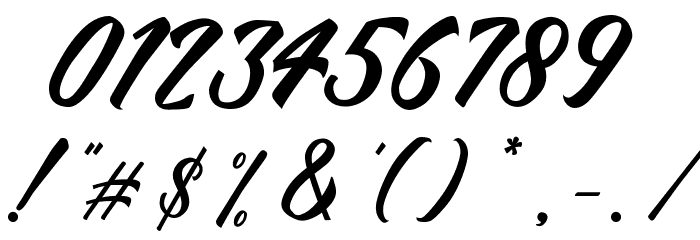 Putra Radhen Schriftart Anderer Schreiben